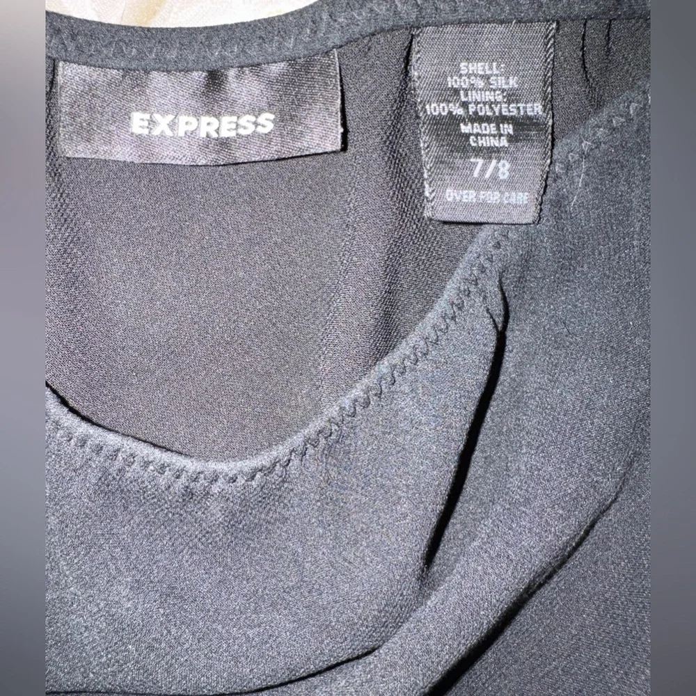 Express Black Asymmetrical Women's Skirt - Picture 4 of 6